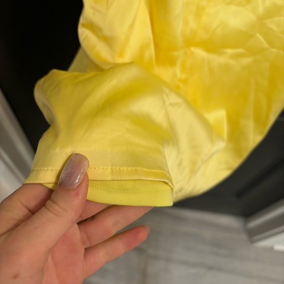 Matilda Yellow Mini Dress - Picture 10 of 13